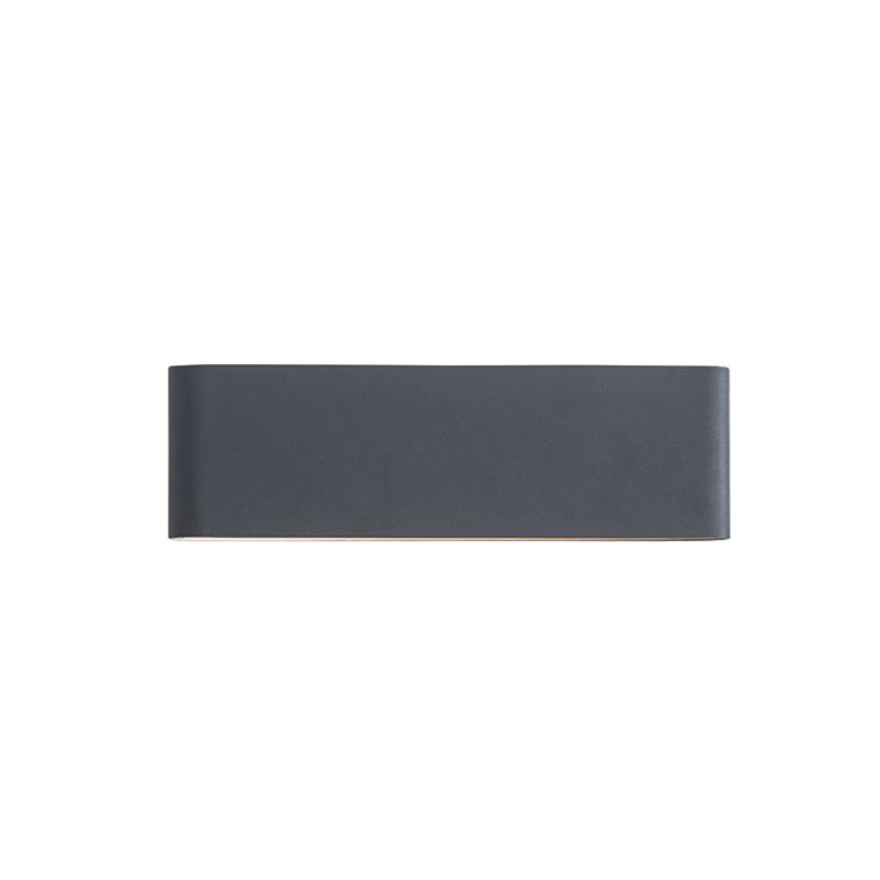 LED lauko sieninis šviestuvas 2x10W 3000K IP65 grafito spalvos
