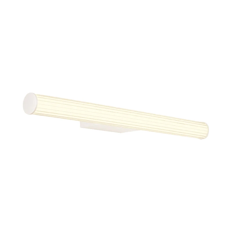 LED Bathroom Wall Light, 60cm, Matt White, IP44