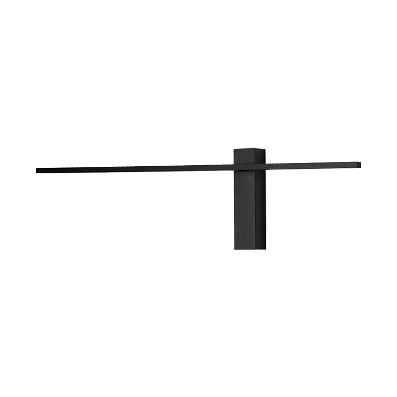 Linear Black LED Wall Light 10W 3000K