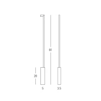 LED Sieninis šviestuvas 10W 3000K - Nuotrauka 4