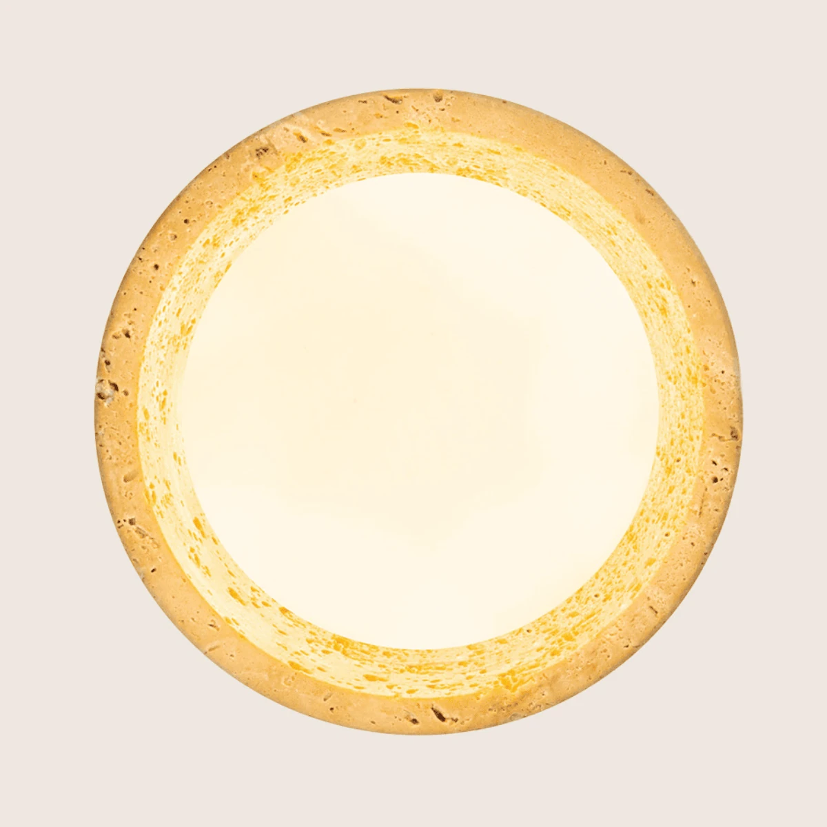 Stone & Wood LED Wall Light, 15 cm