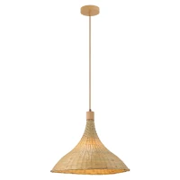 Rattan Pendant Light, Beige, Ø48 cm - Image 2