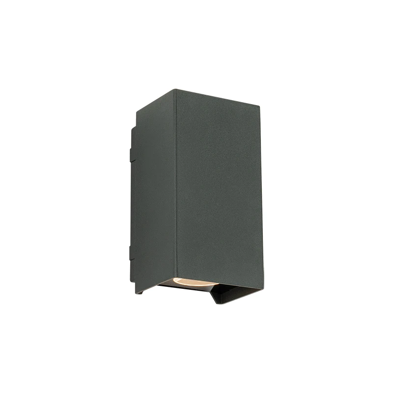 Grey LED Outdoor Wall Light 3000K