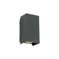 Grey LED Outdoor Wall Light 3000K - Image 2