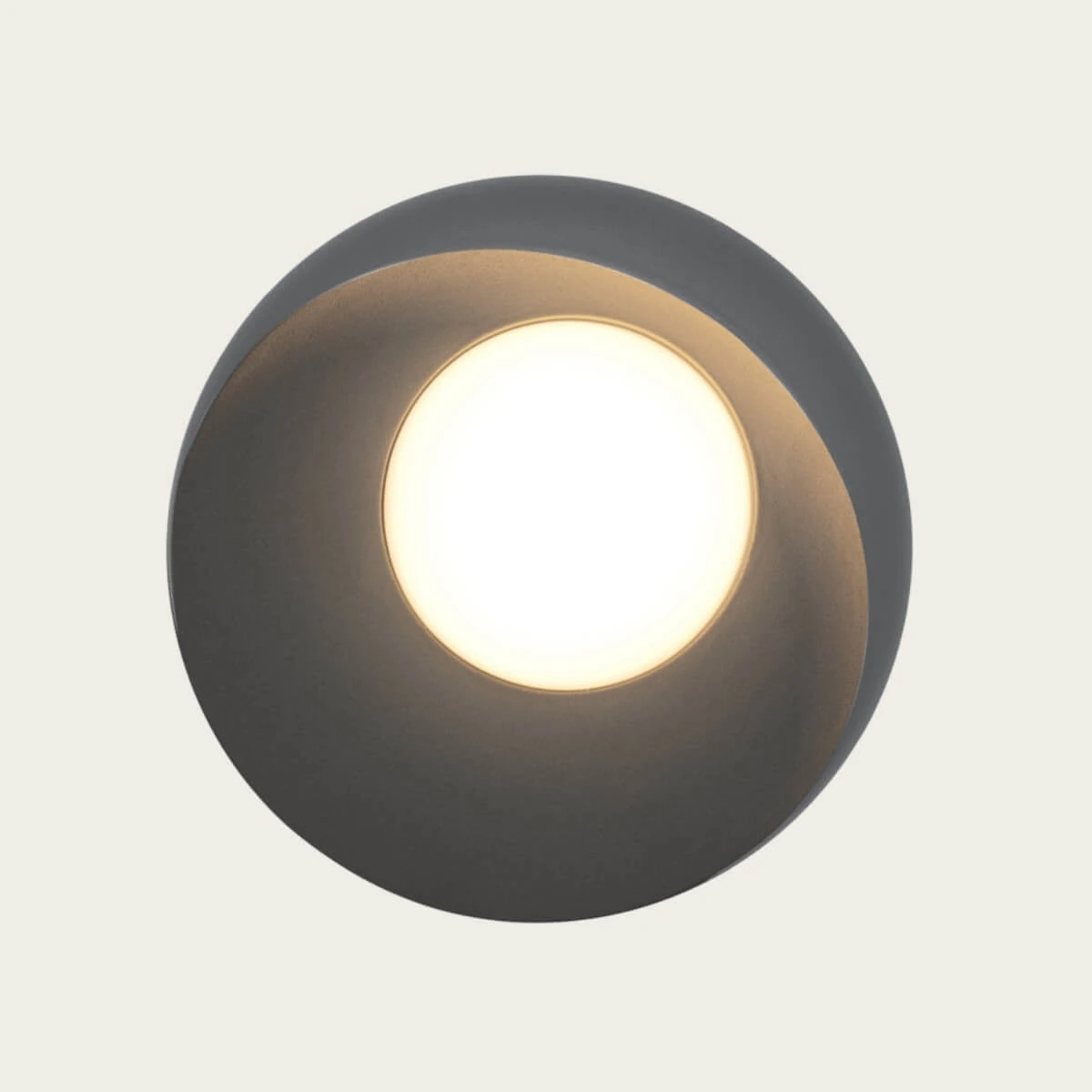 Modern Circular LED Outdoor Wall Light