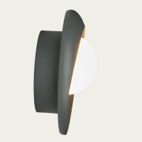 Modern Circular LED Outdoor Wall Light - Image 4