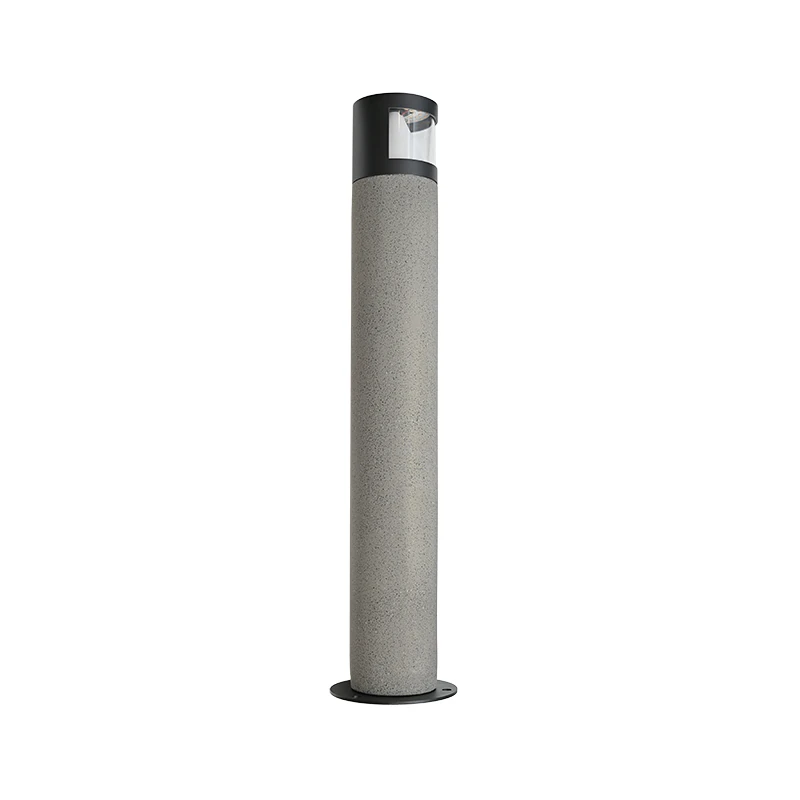 Concrete Outdoor LED Bollard Light 10W 3000K IP65