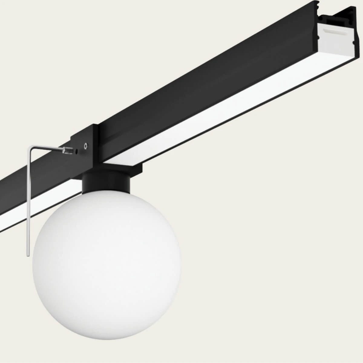 IP65 LED Globe for 48V Track System
