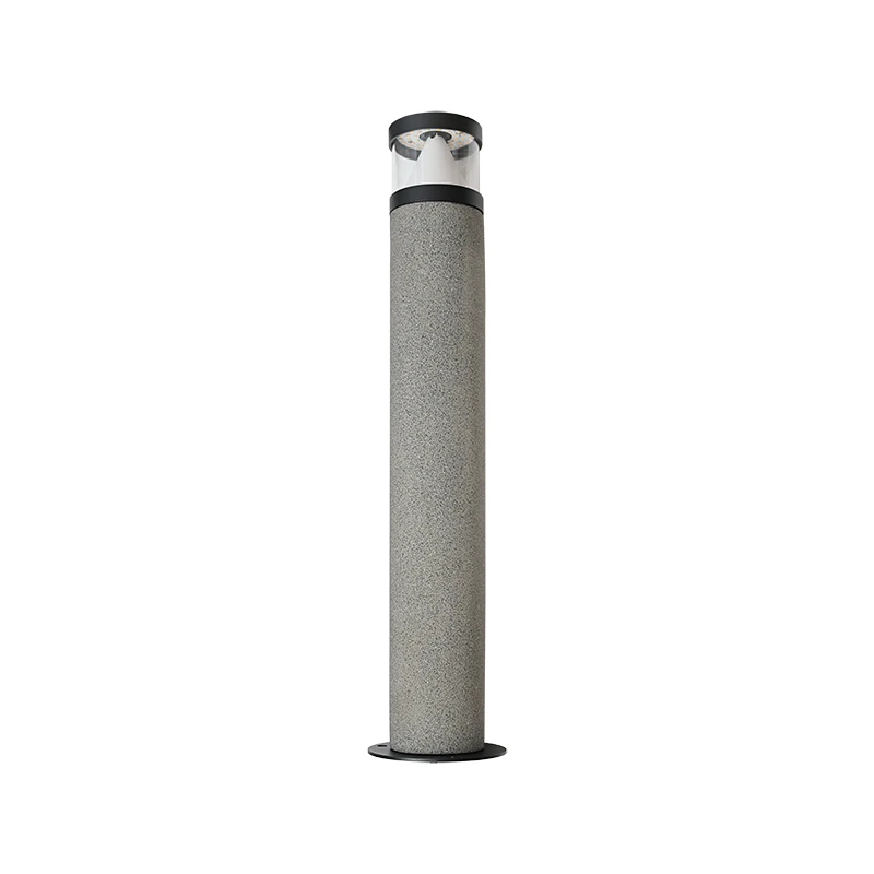 Lauko LED šviestuvas-stulpelis su betoniniu pagrindu, IP65