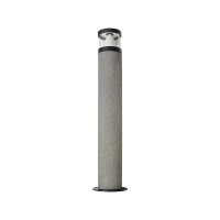 Lauko LED šviestuvas-stulpelis su betoniniu pagrindu, IP65 - Nuotrauka 1