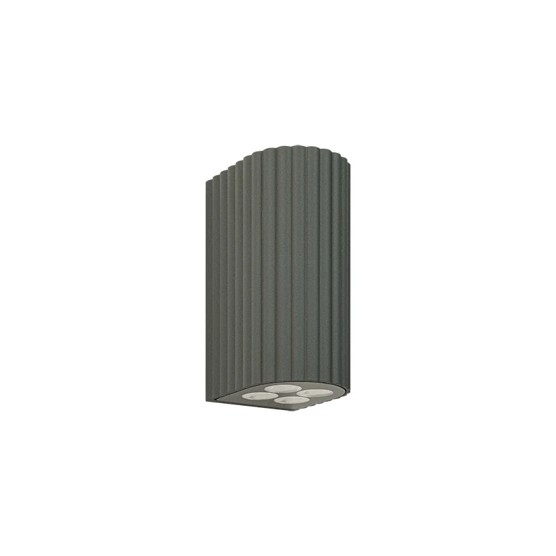 Outdoor Up-Down Wall Light LED Grey IP54
