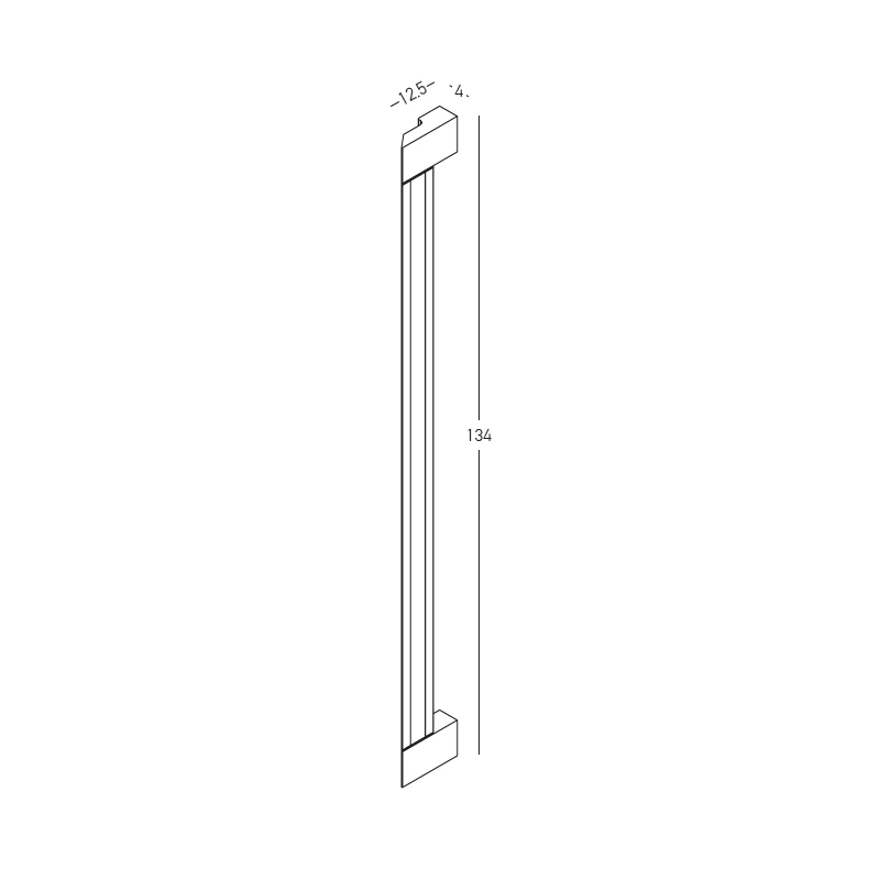Outdoor Rotatable LED Wall Light, Grey, 36W