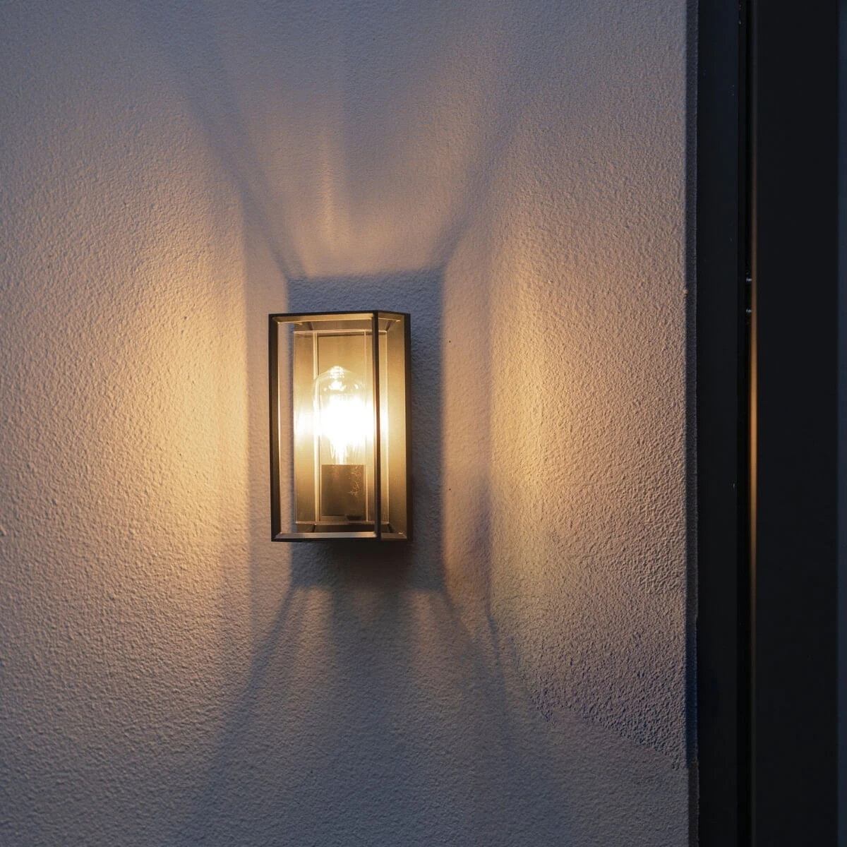 Outdoor Wall Light E27 15W Grey IP54