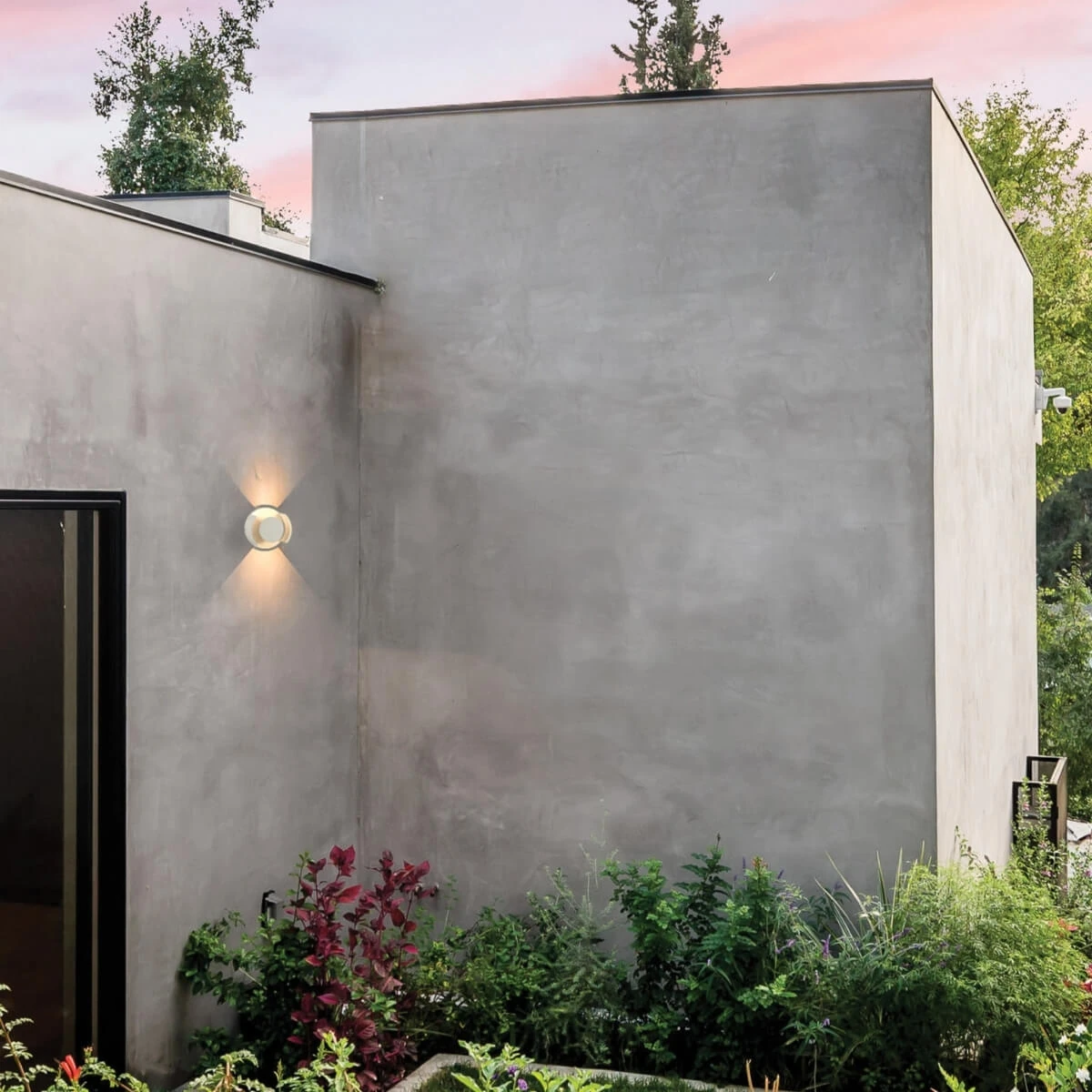 White Outdoor Wall Light G9 IP65