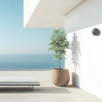 Lauko sieninis šviestuvas LED 9.2W 3000K IP65 - Nuotrauka 1