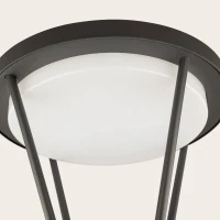 Grey Solar Bollard Lamp Post LED, 5W, IP65 - Image 5