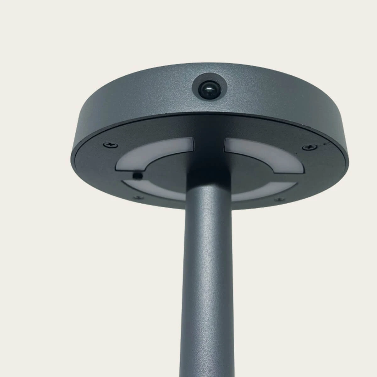Solar LED Bollard Light 2W 3000K Grey IP54