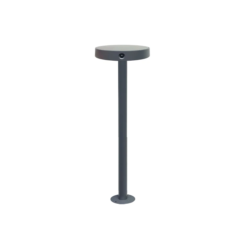 Solar LED Bollard Light 2W 3000K Grey IP54