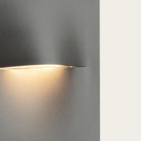 Grey LED Step Light 3W 3000K IP65 - Image 3