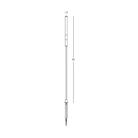 Smaigalinis sodo šviestuvas LED 5W 3000K Rudas IP65 - Nuotrauka 4