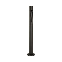 Lauko pastatomas LED šviestuvas 6W 3000K IP65, juodas, 60cm - Nuotrauka 2