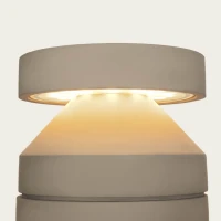 Smėlio Spalvos Betoninis LED Pastatomas Šviestuvas, 20W 3000K IP65 - Nuotrauka 2