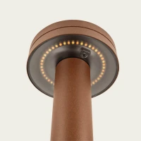 Brown LED Bollard Light, CCT, IP65, 80cm - Image 3
