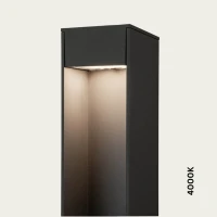 Bollard Light LED 12W CCT IP65, Grey, 9x6.6x60 cm - Image 6