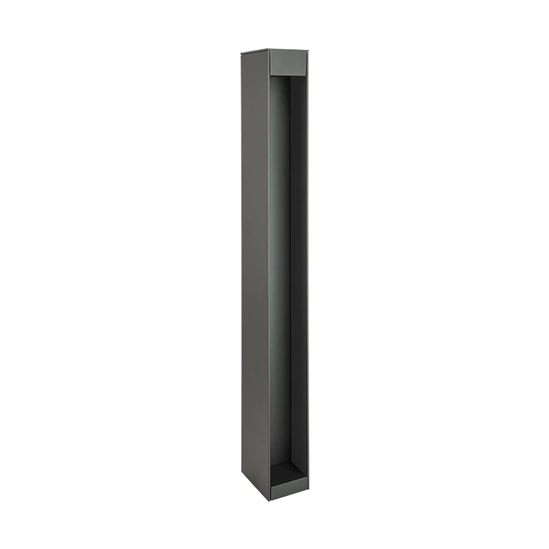 Bollard Light LED 12W CCT IP65, Grey, 9x6.6x60 cm