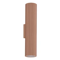Sieninis šviestuvas 30 cm – rifliuotas cilindras, moka, DALI/Mygtukinis reguliavimas - Nuotrauka 1