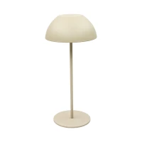 Smėlio spalvos nešiojamas LED stalinis šviestuvas, 28 cm, su lietimo dimeriu - Nuotrauka 2