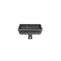 Lauko LED Sienų Apšvietimo Šviestuvas, 9W, 3000K, IP65, Pilkas - Nuotrauka 2