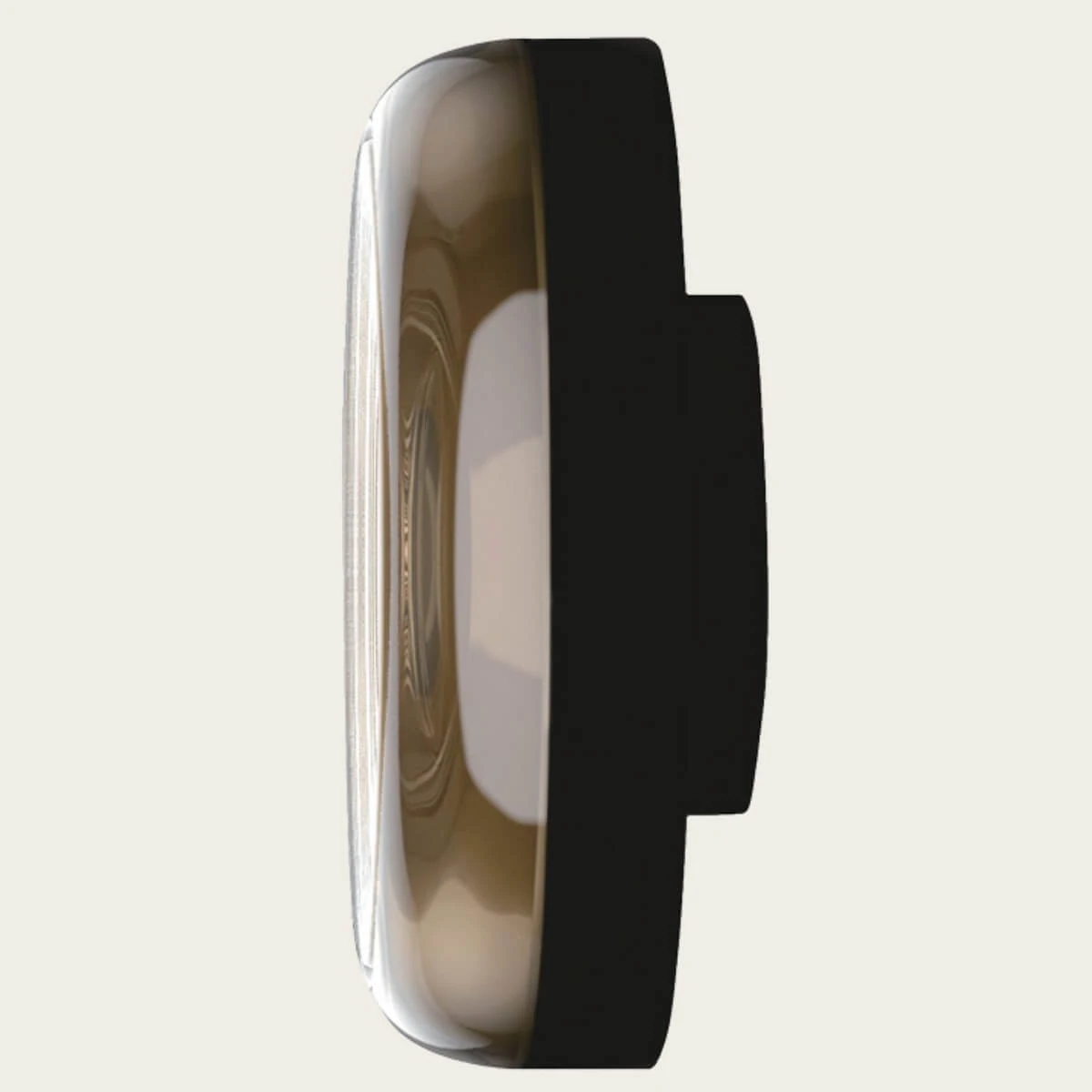 Outdoor LED Wall Sconce | Champagne & Sandy Black