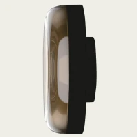 Outdoor LED Wall Sconce | Champagne & Sandy Black - Image 3