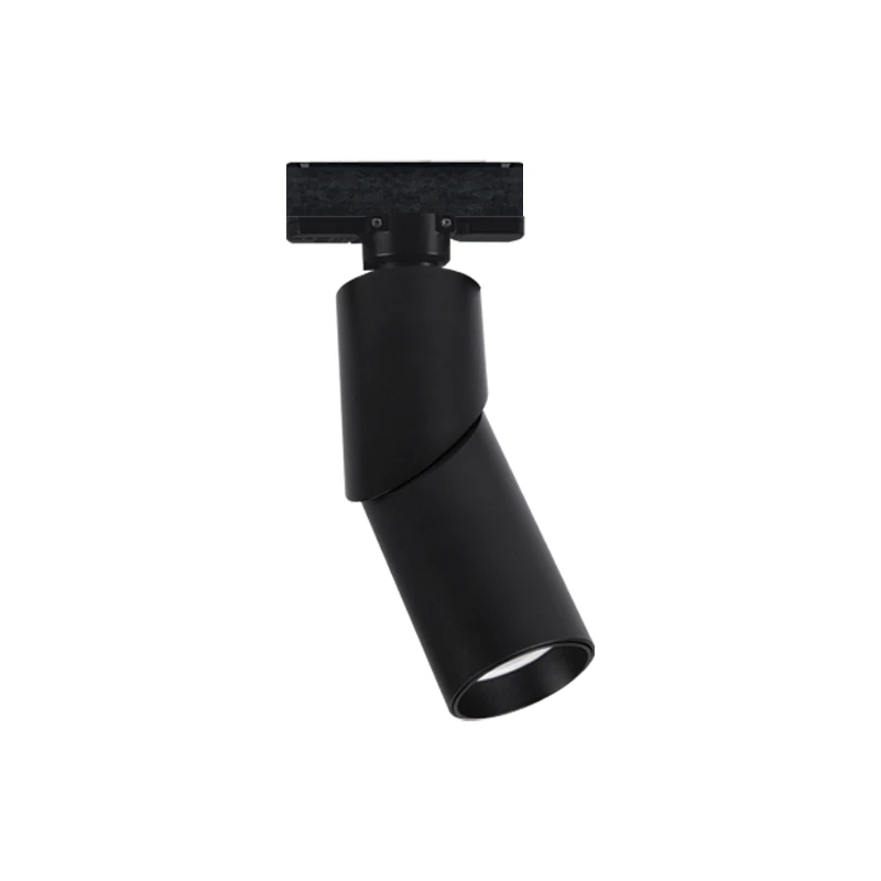 3-Phase Track Spot, GU10, Matt Black, Adjustable