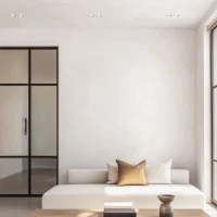 Trimless Gypsum Recessed Spot 2xGU10, White - Image 1