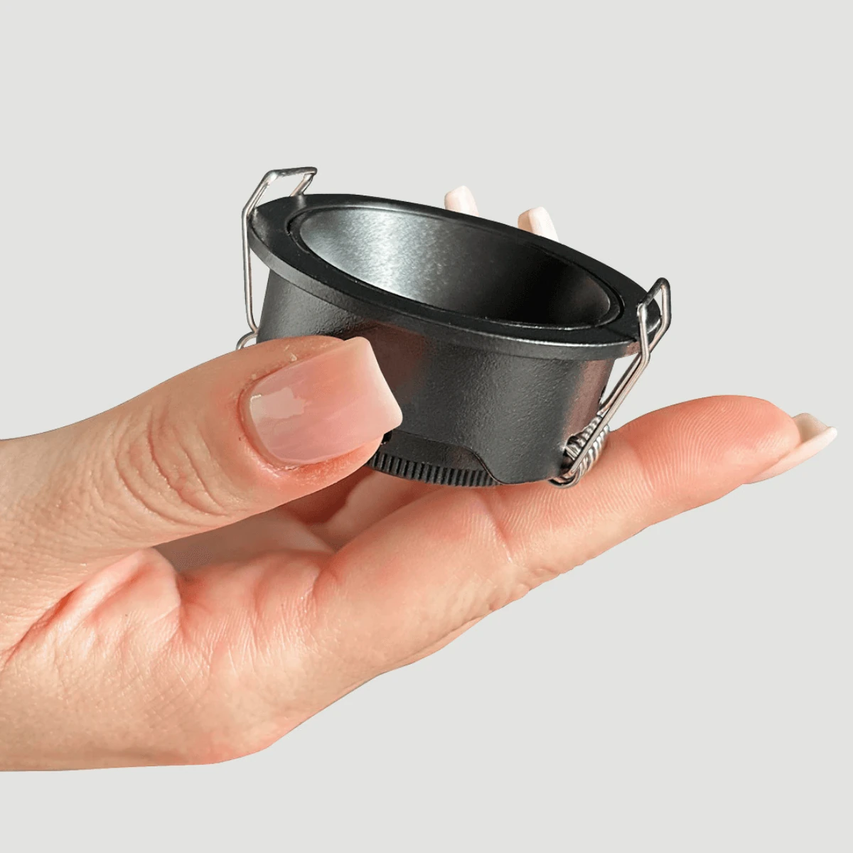 MR11 Recessed Spotlight, Matt Black, IP20