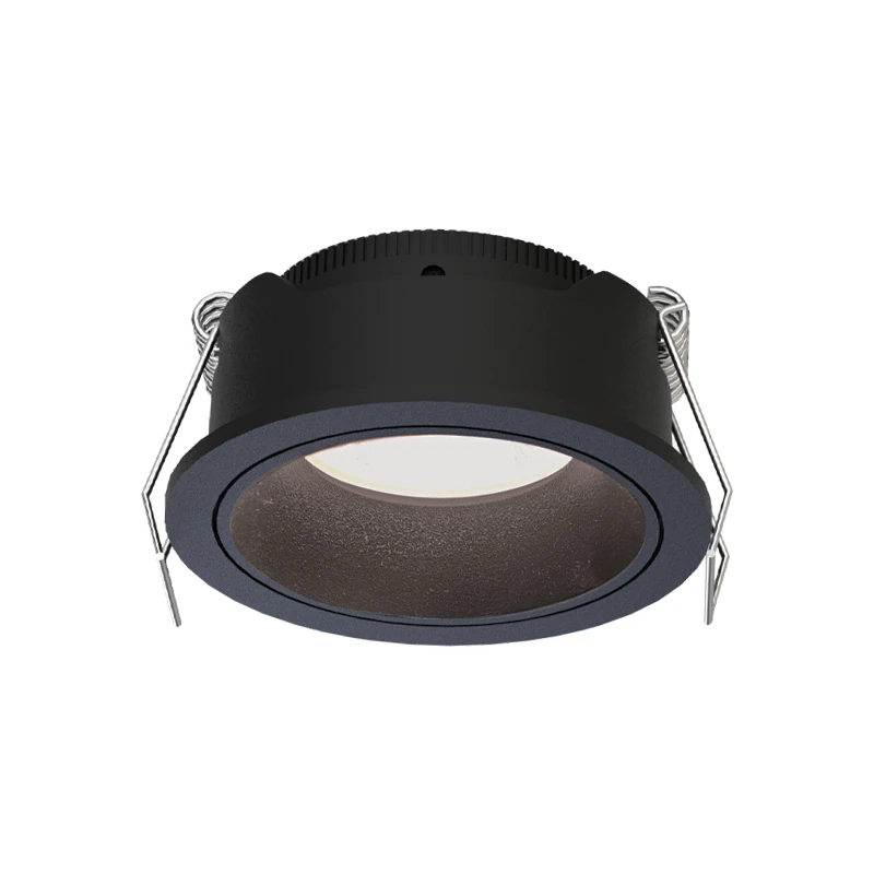 MR11 Recessed Spotlight, Matt Black, IP20