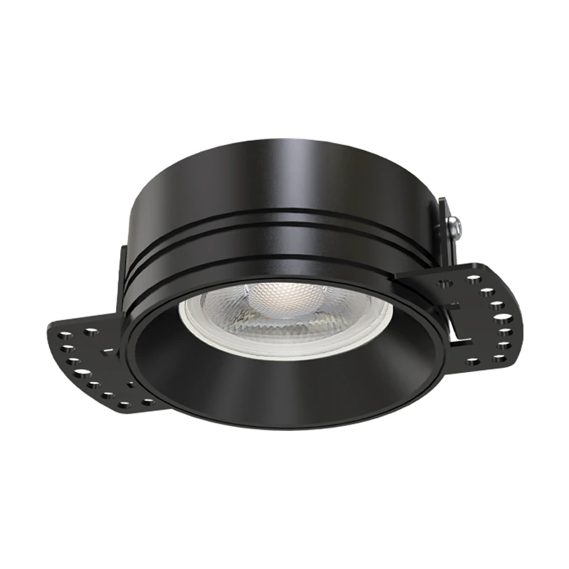 Sandy Black Trimless Recessed Spot GU10 IP44