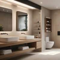 Trimless Recessed Spot GU10 IP44 Sandy White - Image 1