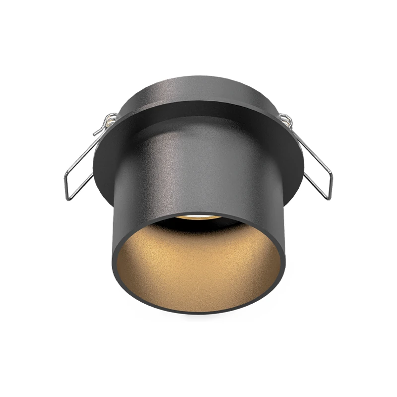 Matt Black Recessed Spotlight 1xGU10