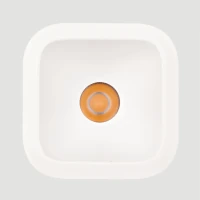 Square Recessed LED Spot, 7W 3000K, Sandy White - Image 2