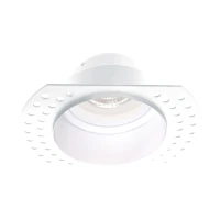 Trimless Recessed Spot 1xGU10 IP65 Matt White - Image 1