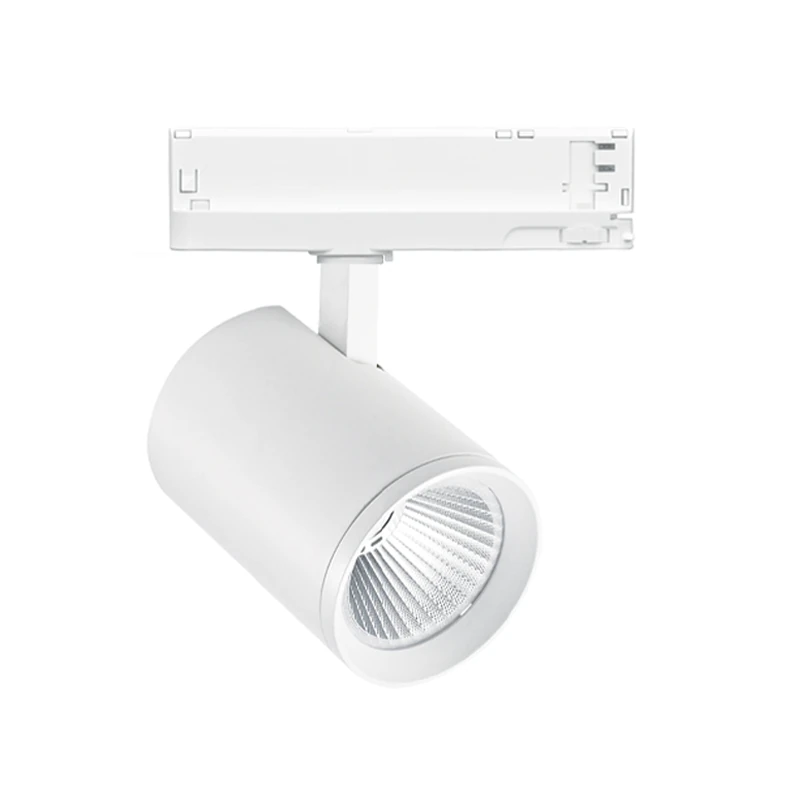 3 fazių bėgelinis LED prožektorius 40W (2700K-4000K) Smėlio balta