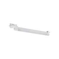 3 Fazių Linijinis LED Bėgio Šviestuvas 20W 4000K Matinė Balta