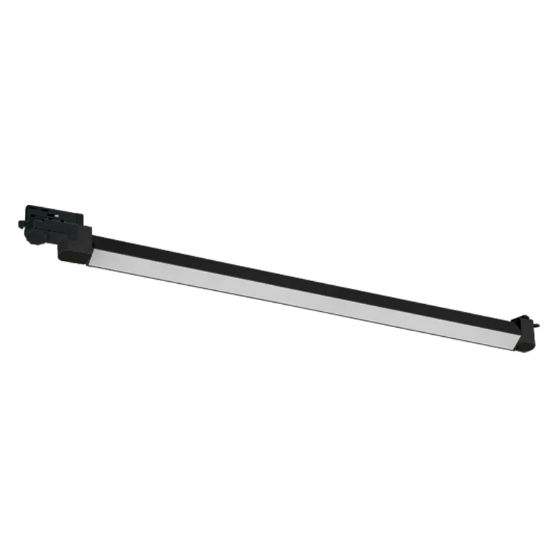 LED linijinis bėgelio šviestuvas 40W CCT smėlio juodos spalvos
