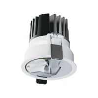 Įleidžiamas LED sienų apšvietimo šviestuvas, 10W 3000K, baltas - Nuotrauka 2
