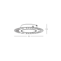 Trimless Recessed LED Downlight 15W - Sandy White Matt - Image 3