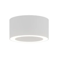 Paviršinis lubinis LED šviestuvas 7W 3000K smėlio baltos spalvos - Nuotrauka 1