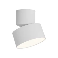 Paviršinis LED Lubinis Šviestuvas, Reguliuojamas, 10W 3000K, Smėlio Baltas - Nuotrauka 1